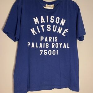 Cool Maison Kitsuné t-shirt in good used condition
